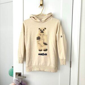 Moncler Kids Polar Bear hoodie sweatshirt (10Y)